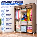 armoire de rangement pliable en tissu
