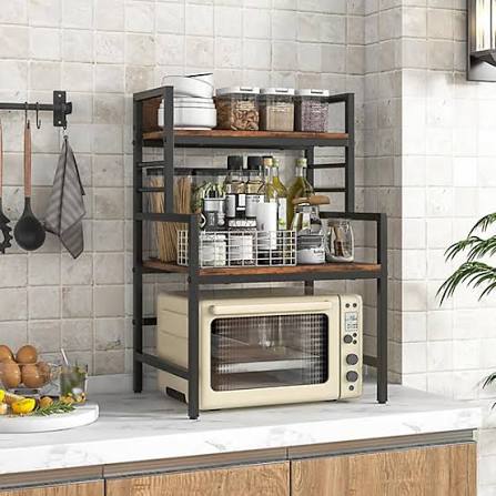 Étagère de cuisine pour micro-ondes