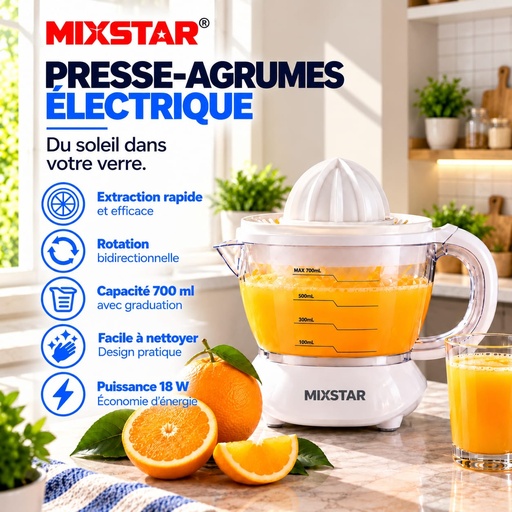Presse-Agrumes Électrique MIXSTAR